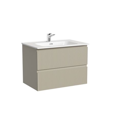 Тумба под раковину Sancos Snob R 70 см подвесная beige soft (SNR70CE)