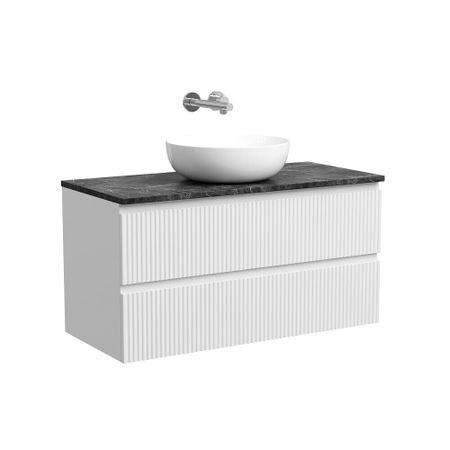 Тумба под раковину Sancos Snob R 100 см подвесная bianco (SNR100W)