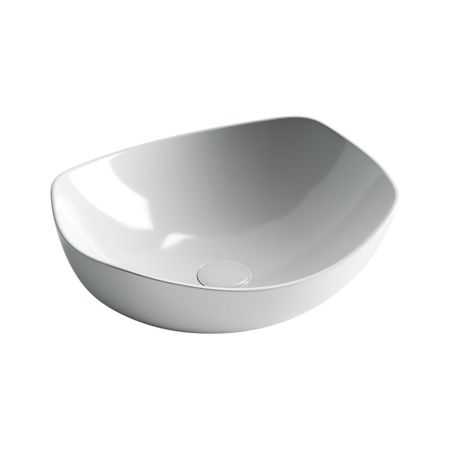 Раковина Ceramicanova Element 42 см накладная белая (CN5017) тест экспресс для ранней диагностики беременности и качественного определения хгч в моче in vitro имбиан иха 10мме мл