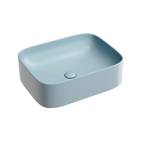 Раковина Ceramicanova Element 51 см накладная серо-голубая матовая (CN6052MHL) тест экспресс для ранней диагностики беременности и качественного определения хгч в моче in vitro имбиан иха 10мме мл