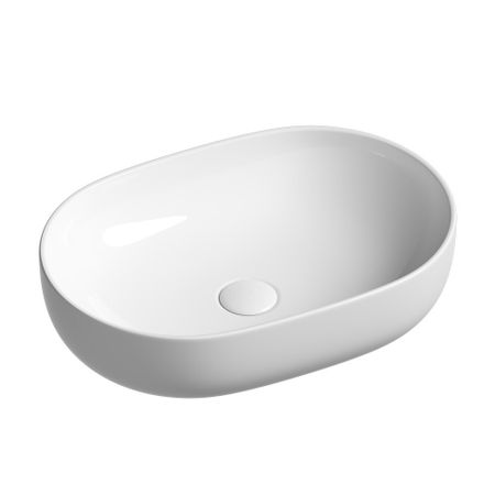 Раковина Ceramicanova Element 60 см накладная белая (CN6047) тест экспресс для ранней диагностики беременности и качественного определения хгч в моче in vitro имбиан иха 10мме мл