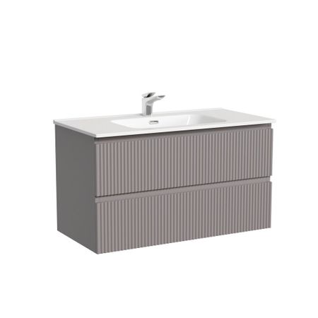 Тумба под раковину Sancos Snob R 90 см подвесная doha soft (SNR90SM)