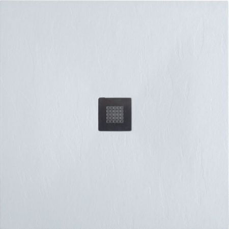 Поддон Allen Brau Priority литьевой мрамор 90х80х3 см прямоугольник белый низкий (8.31001-21)