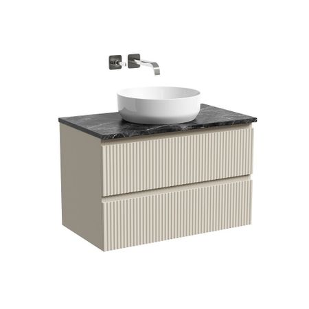 Тумба под раковину Sancos Snob R 80 см подвесная beige soft (SNR80CE)