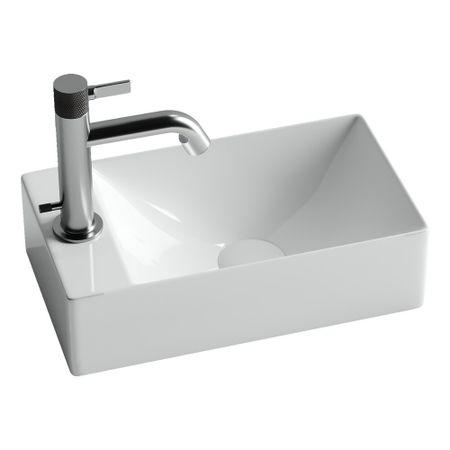 Раковина Ceramicanova Element 38 см накладная белая (CN5008) тест экспресс для качественного определения кардиомаркеров в крови их in vitro кардио имбиан