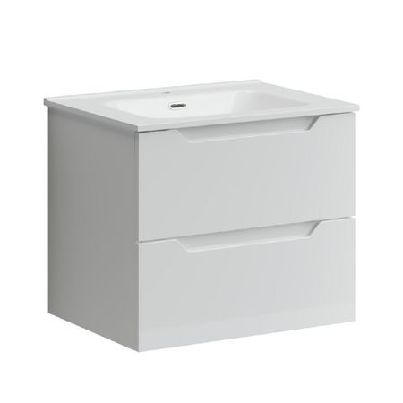 Тумба под раковину Sancos Norma 2.0 60 см подвесная белая (NR2.060W)