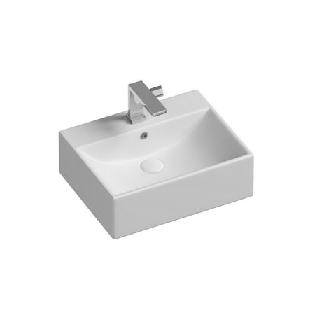 Раковина Ceramicanova Element 50 см накладная белая (CN6040) тест экспресс для качественного определения кардиомаркеров в крови их in vitro кардио имбиан