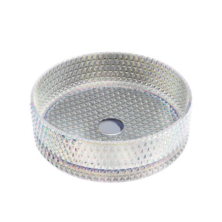 Раковина Ceramicanova Cristal 36 см накладная неон (CN6059)