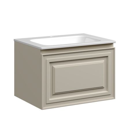 Тумба под раковину Sancos Very 60 см подвесная beige soft (VR60CE)