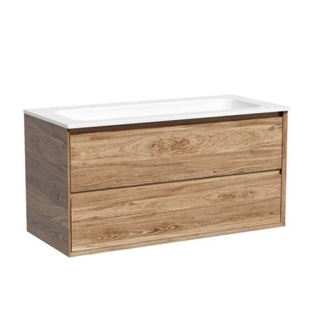 Тумба под раковину Sancos Marmi 2.0 100 см подвесная дуб чарльстон (MR2.0100ECH)