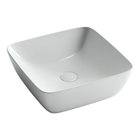 Раковина Ceramicanova Form 42 см накладная белая (CN2002)