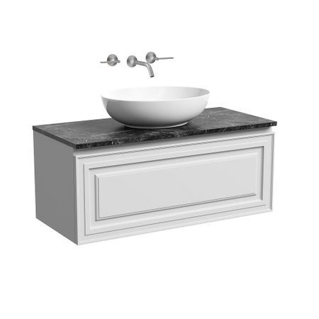 Тумба под раковину Sancos Very 100 см подвесная bianco (VR100W)