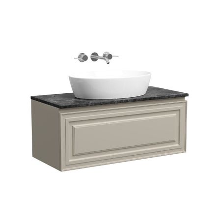 Тумба под раковину Sancos Very 100 см подвесная beige soft (VR100CE)