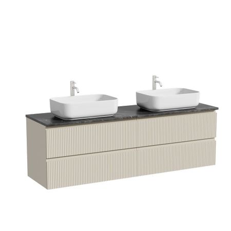 Тумба под раковину Sancos Snob T 80 см подвесная beige soft (SNT80CE) hafele runners um s25 частичное выдвижение 13 16мм soft close 300мм 421 14 730