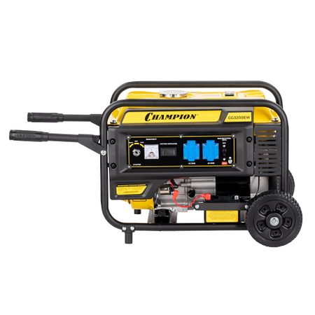 Генератор бензиновый Champion GG3200EW 3,2 кВт с электростартером
