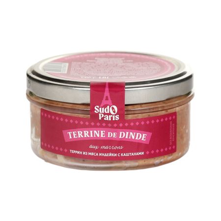 Террин Джексон индейка с каштанами 130 г игристое вино martini prosecco белое брют италия 0 75 л