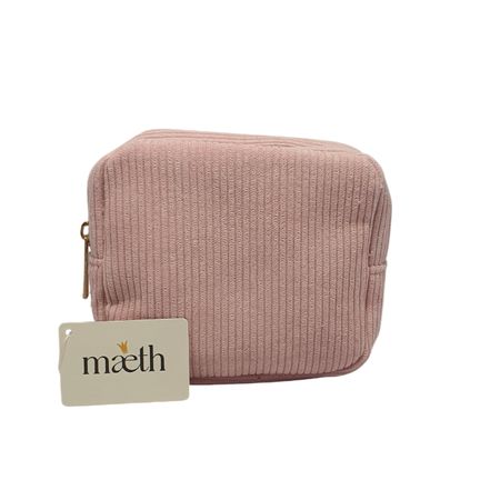 Косметичка Maeth  квадратная розовая