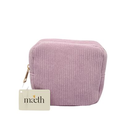 Косметичка Maeth  квадратная сиреневая