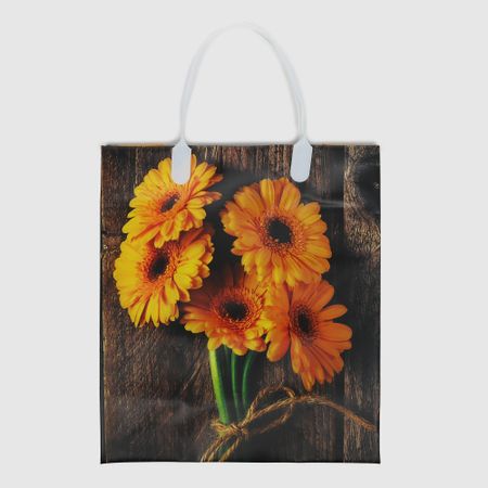 Сумка подарочная Мегамаг мягкий пластик PBS 23х26х10 см в ассортименте пластиковая подарочная сумка fengrise