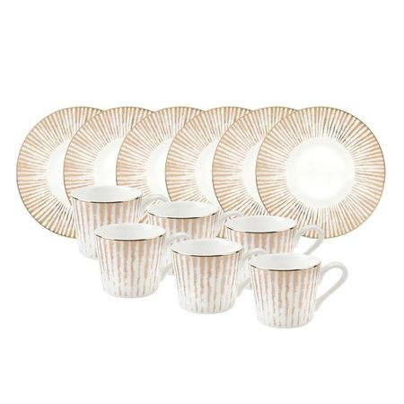 Кофейный набор Top Art Studio Голден Фан из 12 предметов