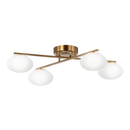 Люстра Citilux Atman Smart CL226A143 LED RGB бронзовая цифровые бамбуковые часы с голосовым управлением