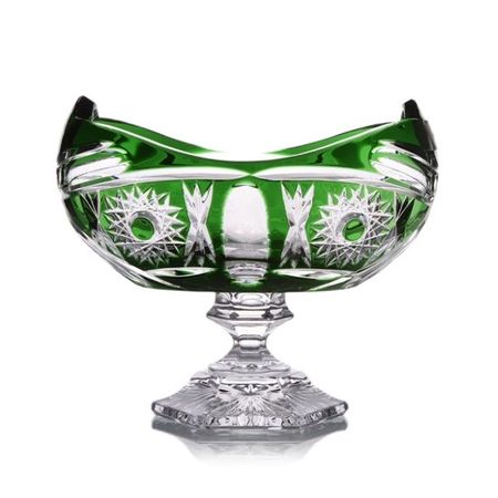 Салатник на ножке Арнштадт Виола 17 см зеленый салатник anna lafarg лошадка и елка 750 мл зеленый