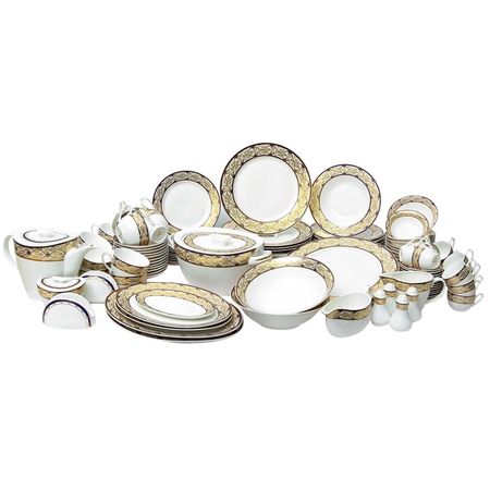 Сервиз столовый Balsford Эстелла 123-16053 130 предметов ins style зеркальное отражение кофейная чашка тарелка роскошный сервиз для послеобеденного чая керамическая кружка с лошадью оленем колибром