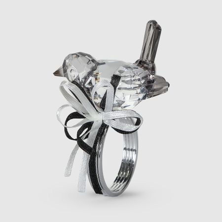 Кольцо для салфеток Dekor pap акриловое с фигуркой птички кольца для салфеток tndvee золотые 6 шт