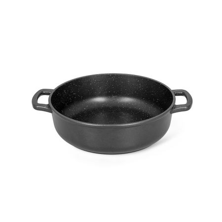 Жаровня Fissman Cookpro алюминиевая 24х7,2 см / 2,5 л литые силовые индукторы 10 шт