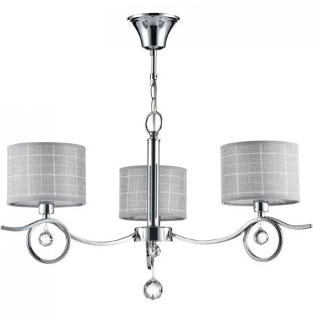 Люстра потолочная Freya BERTRAND FR5906-PL-03-CH люстра потолочная eglo maserlo 3х60 е27 металл кремово   текстиль капучино