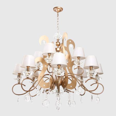 Люстра Wisdandun P60620/8+4 шампань, золотой ugreen cm630 15390a hdmi видеозахват 4к 60гц