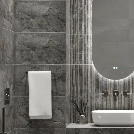 Настенная плитка Azori Soil Topaz Matt 31.5x63 см 1.79 м² матовая цвет серый плитка настенная azori sandstone decor 1 31 5х63 бежевые листья