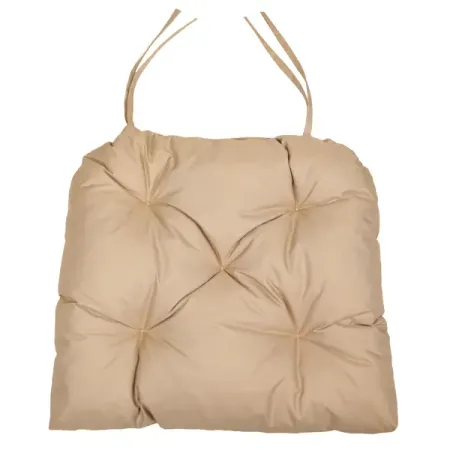 Подушка для стула Linen Way 50x45 см цвет бежевый для стула wingback s emiga из спандекса