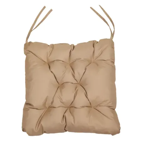 Подушка для стула Linen Way 45x45 см цвет бежевый квадратные плюшевые подушки для стульев