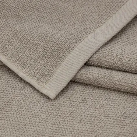 Полотенце махровое Букле Узб 30x60 см цвет серо-коричневый