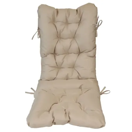 Подушка для кресла водоотталкивающая 45x116 см цвет бежевый для офисного кресла wanerqu