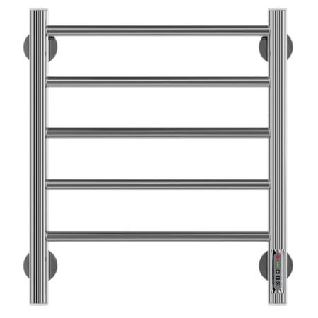 Полотенцесушитель электрический Вармо Ригель П5 600х400 мм 50 Вт с терморегулятором левый хром