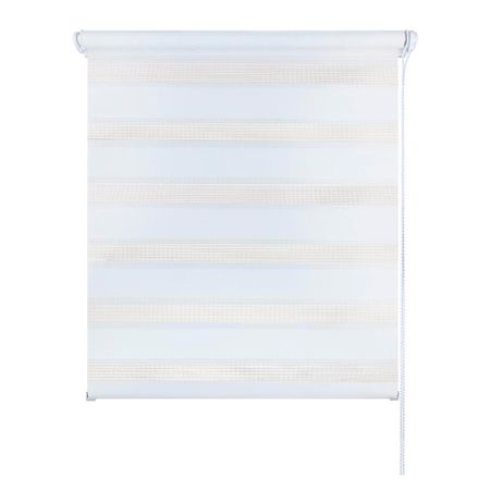 Рулонная штора день-ночь 42,5х160 см Legrand снежно-белая прищепки каждый день пластиковые 10 шт в ассортименте