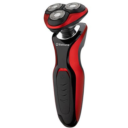 Электробритва SAKURA Бритва электрическая SA-5421BR бритва электрическая polaris pmr0307rс сеть аккум черн