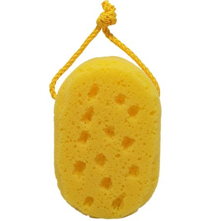 Губка для тела Maeth My spa day овальная жёлтая