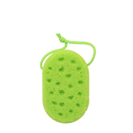 Губка для тела Maeth My spa day овальная зелёная