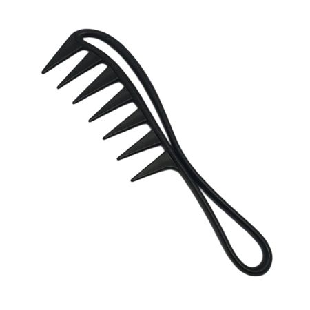 Расчёска для волос Maeth Base с редкими зубьями чёрная