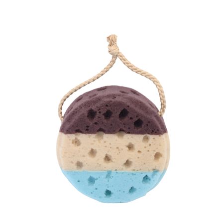 Губка для тела Maeth My spa day круглая бежевая