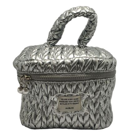 Косметичка Maeth Косичка серебристая