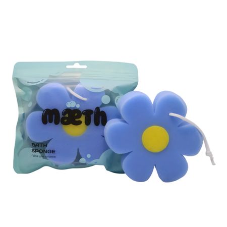 Губка для тела Maeth My spa day цветок синий