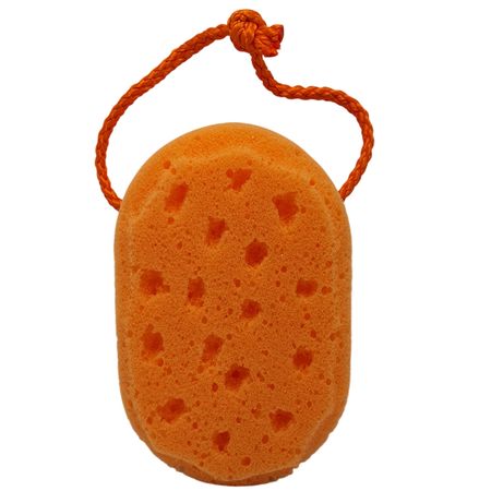 Губка для тела Maeth My spa day овальная оранжевая