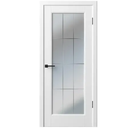 Комплект двери Прадо-11 остекленная 70x200 см эмаль цвет белый без доборов keyyou для toyota auris hilux corolla фортунер прадо verso camry yaris vitz vios ractis 2 3 4