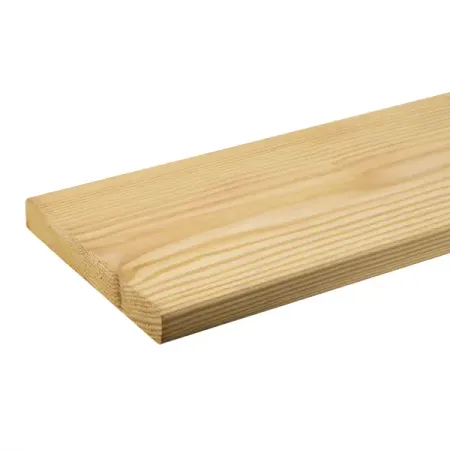 Планкен 20x140x2000 мм Лиственница сорт Прима прямой с фаской угла (5 шт.)
