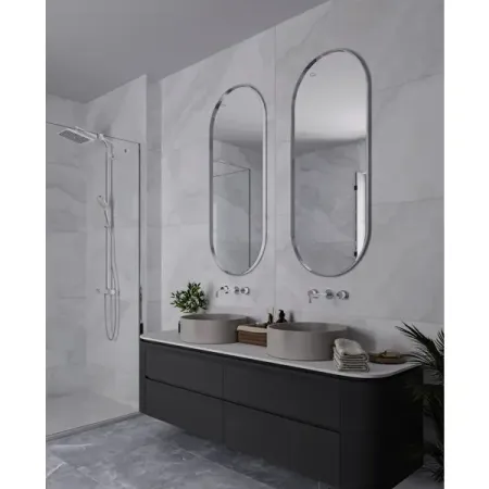 Керамогранит Incolor Almond Cream Satin 120x60 см 1.44 м² сатинированный цвет светло-серый