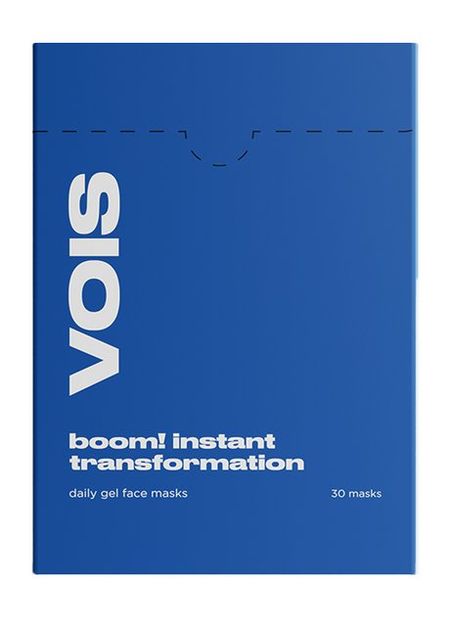 Vois Boom! Instant Transformation Daily Gel Face Masks Set